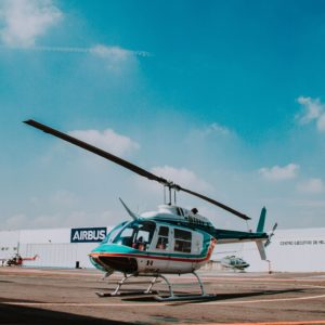 helicoptero verde