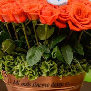 cultivo de amor arreglo flores