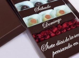 rosas pensando en ti chocolates arreglo