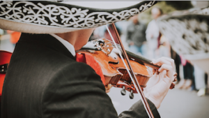 musico mariachi violin